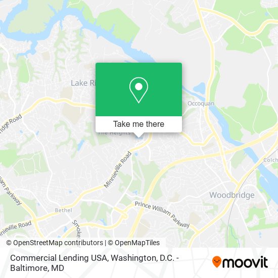 Commercial Lending USA map