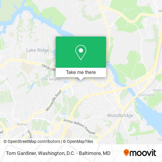 Tom Gardiner map