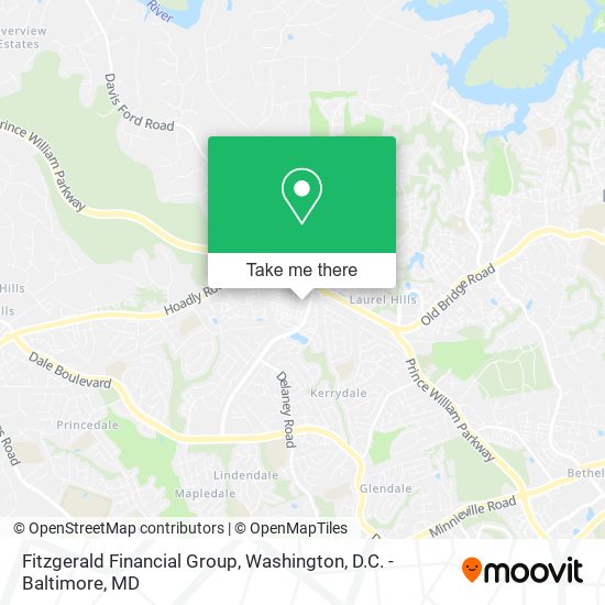Mapa de Fitzgerald Financial Group