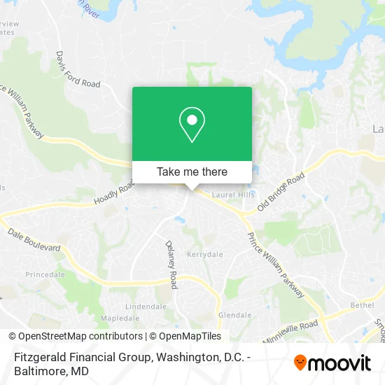 Mapa de Fitzgerald Financial Group