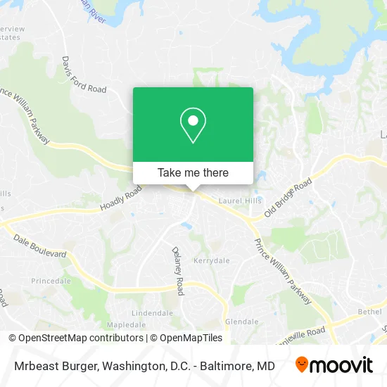 Mapa de Mrbeast Burger
