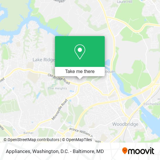 Appliances map