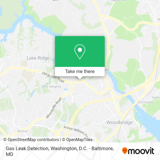 Gas Leak Detection map