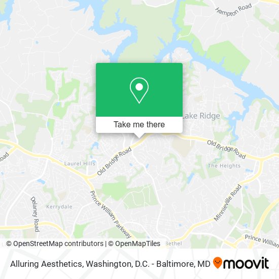 Alluring Aesthetics map