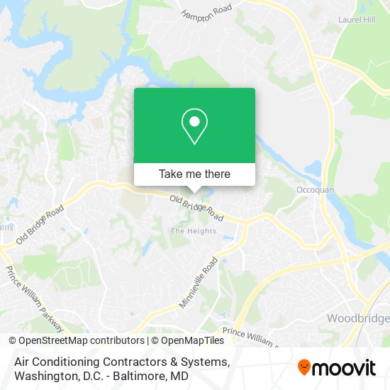 Air Conditioning Contractors & Systems map