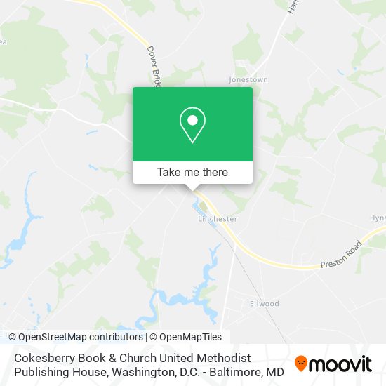 Mapa de Cokesberry Book & Church United Methodist Publishing House