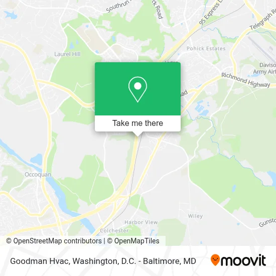 Goodman Hvac map