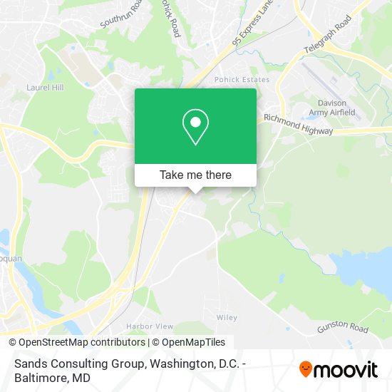 Mapa de Sands Consulting Group