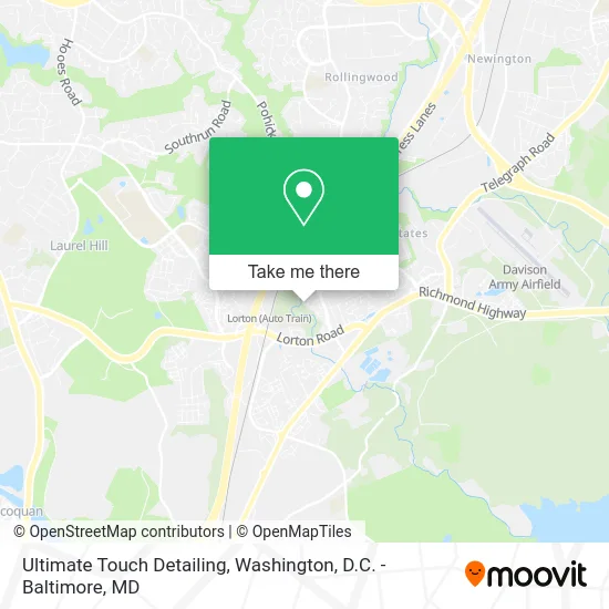 Ultimate Touch Detailing map