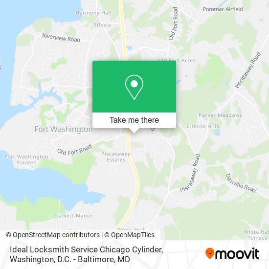 Ideal Locksmith Service Chicago Cylinder map