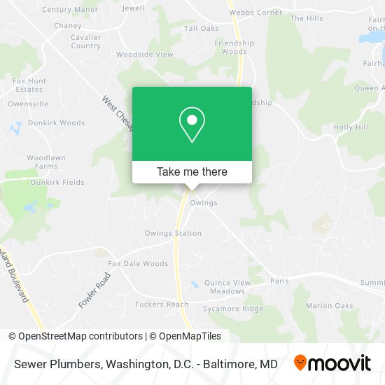Mapa de Sewer Plumbers