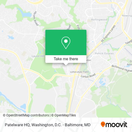Patelware HQ map