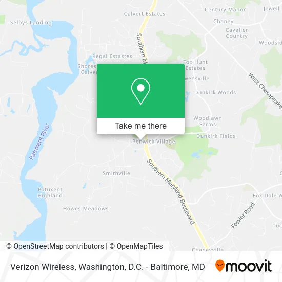 Verizon Wireless map