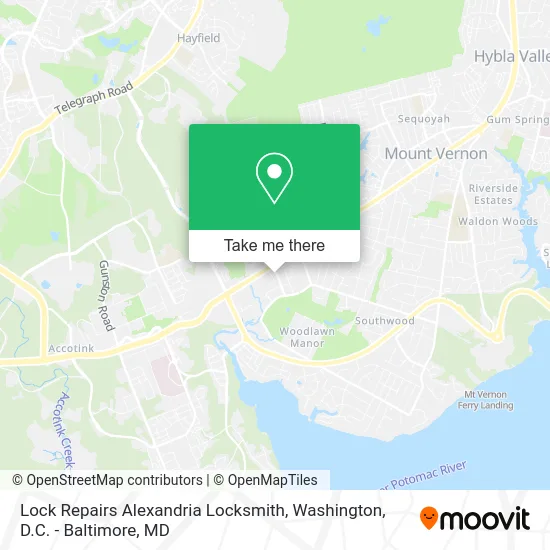 Lock Repairs Alexandria Locksmith map