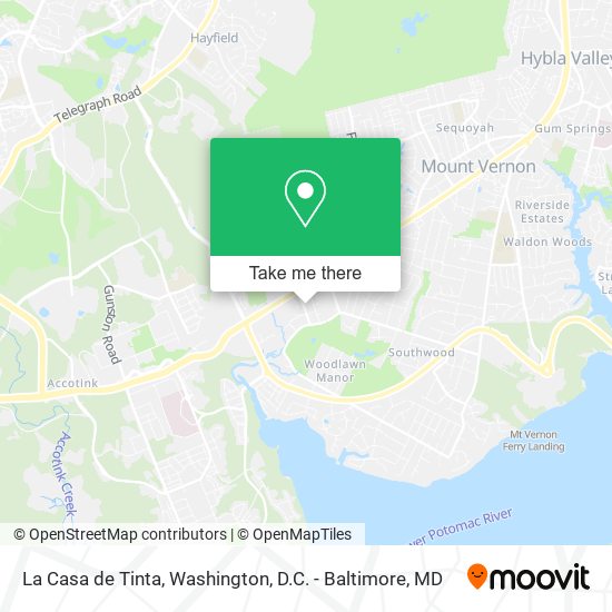 Mapa de La Casa de Tinta