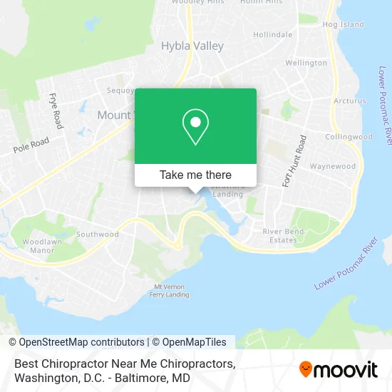 Best Chiropractor Near Me Chiropractors map