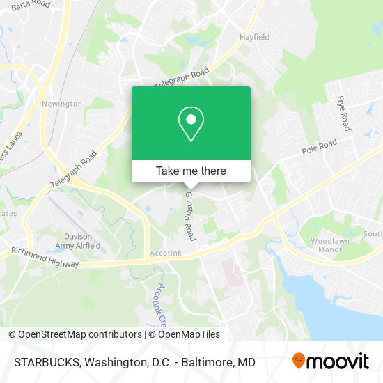 STARBUCKS map