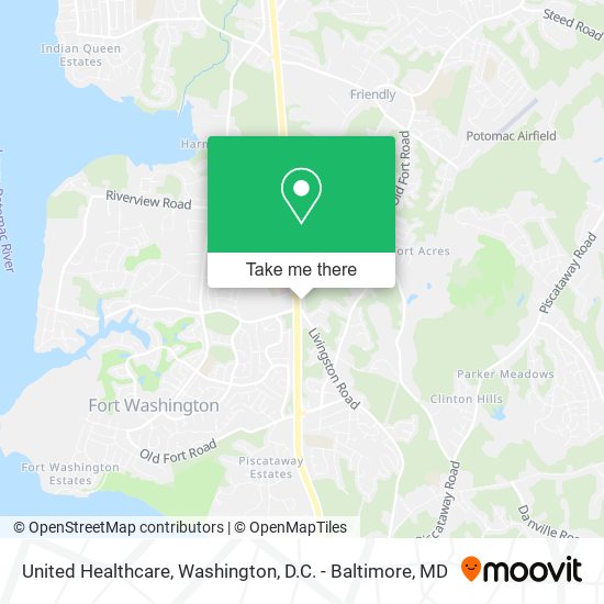 United Healthcare map