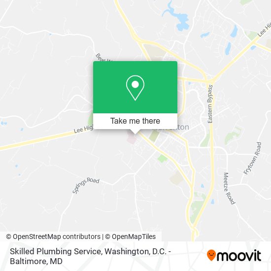 Skilled Plumbing Service map