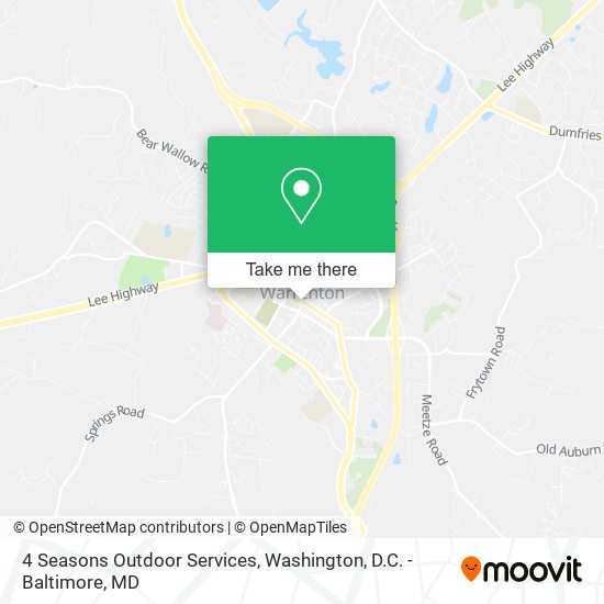 Mapa de 4 Seasons Outdoor Services