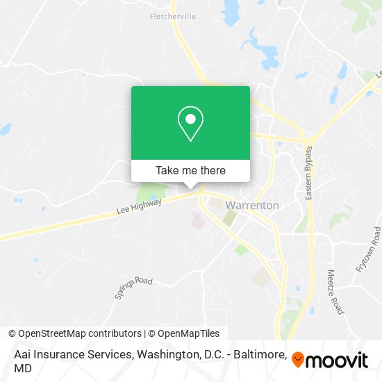 Mapa de Aai Insurance Services