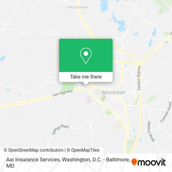 Aai Insurance Services map