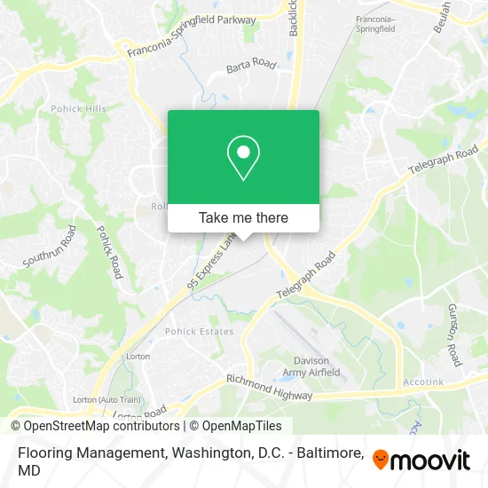 Flooring Management map