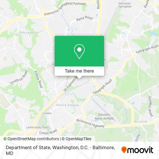 Department of State map