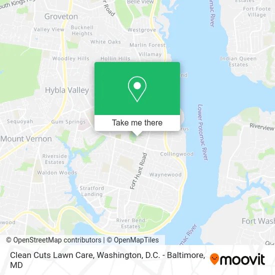 Clean Cuts Lawn Care map