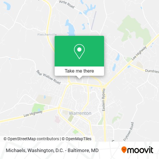 Michaels map