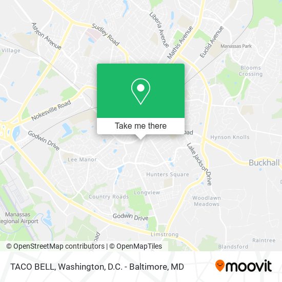 Mapa de TACO BELL