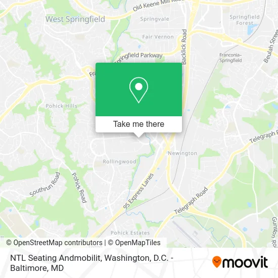 NTL Seating Andmobilit map