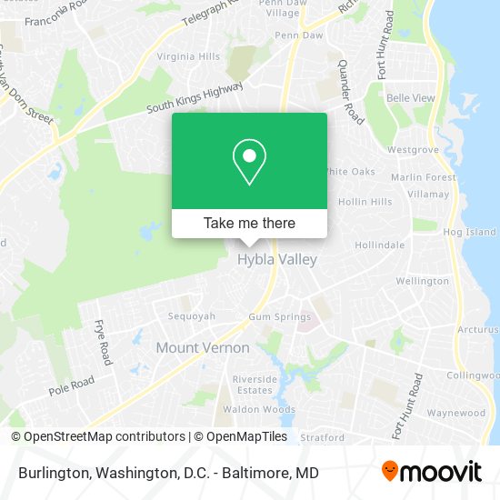 Mapa de Burlington