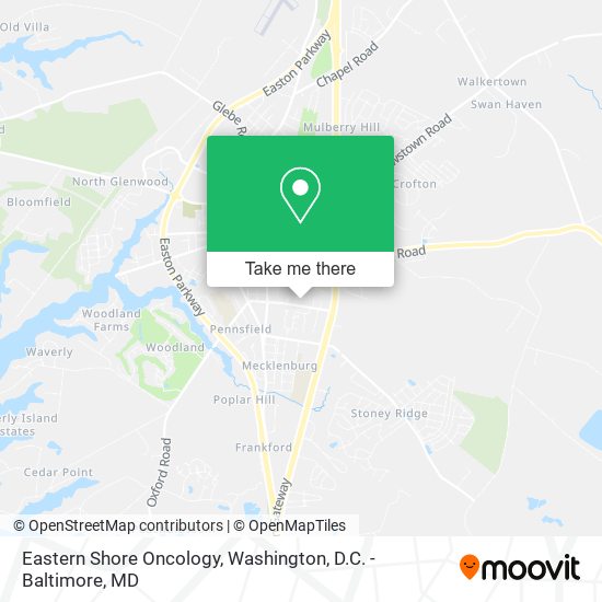 Mapa de Eastern Shore Oncology