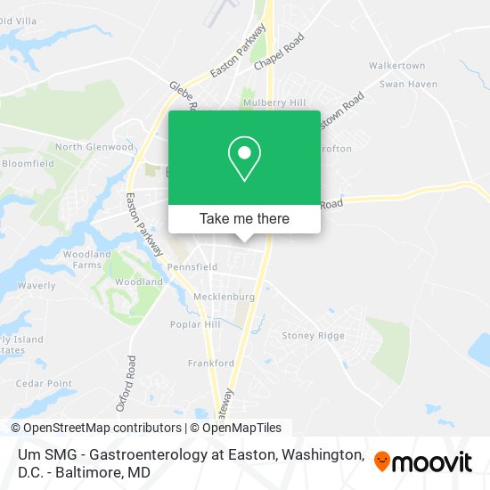 Mapa de Um SMG - Gastroenterology at Easton