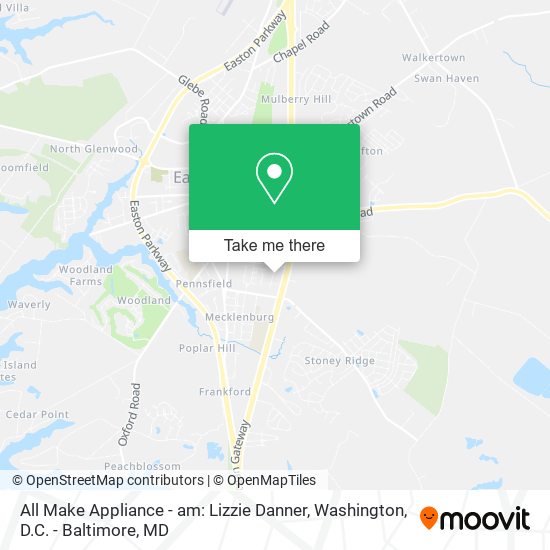 All Make Appliance - am: Lizzie Danner map