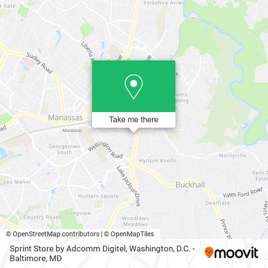Mapa de Sprint Store by Adcomm Digitel