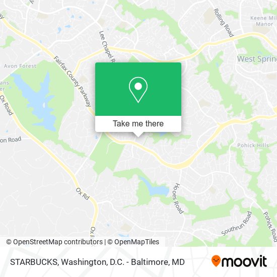 STARBUCKS map