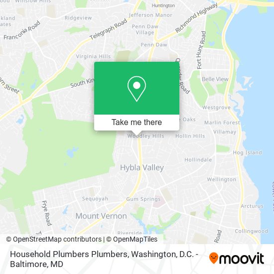 Household Plumbers Plumbers map