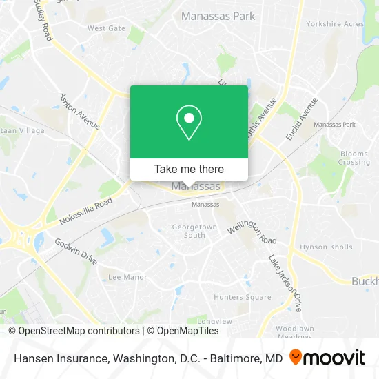 Hansen Insurance map