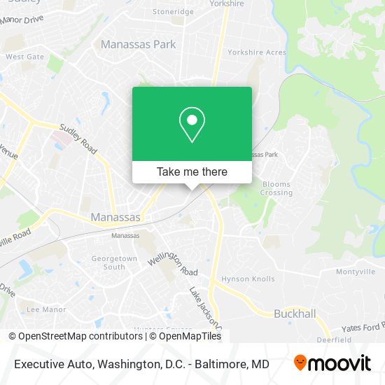Mapa de Executive Auto