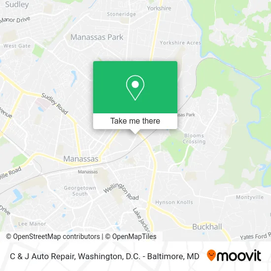 C & J Auto Repair map