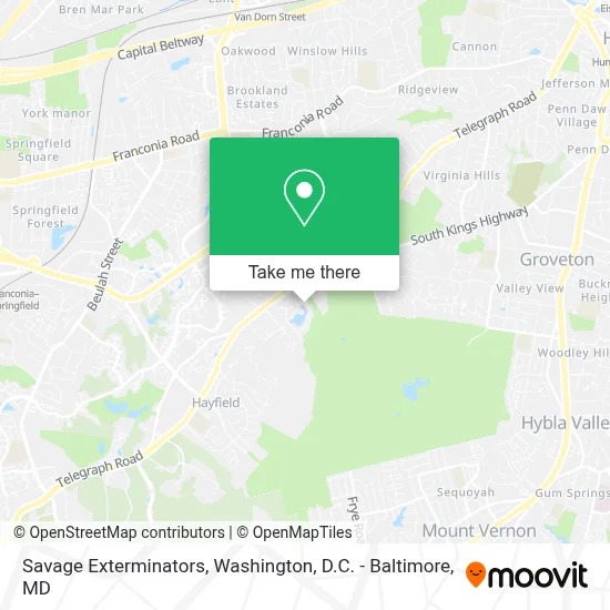 Savage Exterminators map