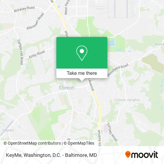 KeyMe map