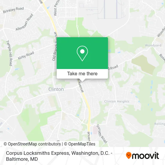 Corpus Locksmiths Express map