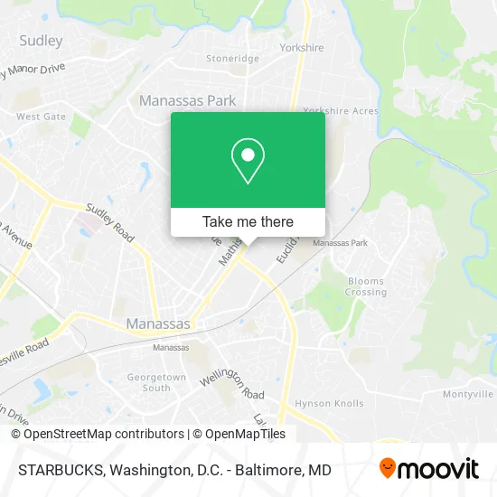 STARBUCKS map