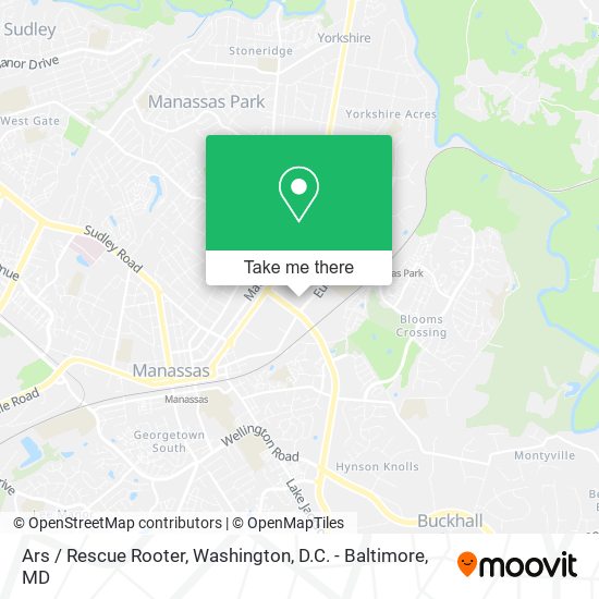 Ars / Rescue Rooter map