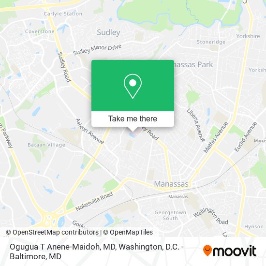 Ogugua T Anene-Maidoh, MD map