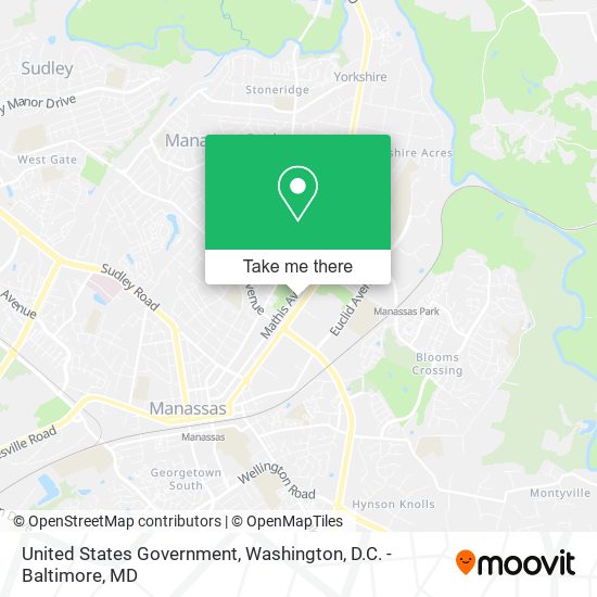 United States Government map