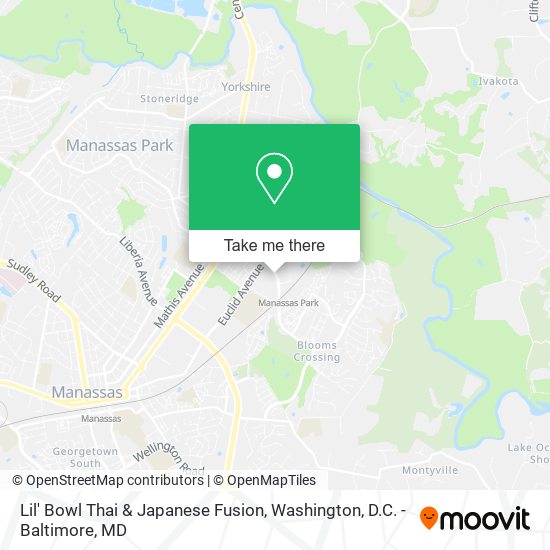 Lil' Bowl Thai & Japanese Fusion map